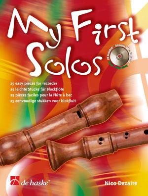 My First Solos - 25 easy pieces for recorder - na zobcovou flétnu